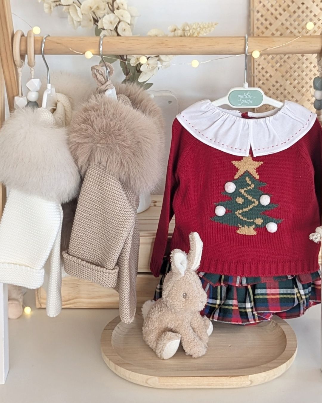 Conjunto Navidad Baby Niña Familia Marilyn 1801MINV-25 Marta y