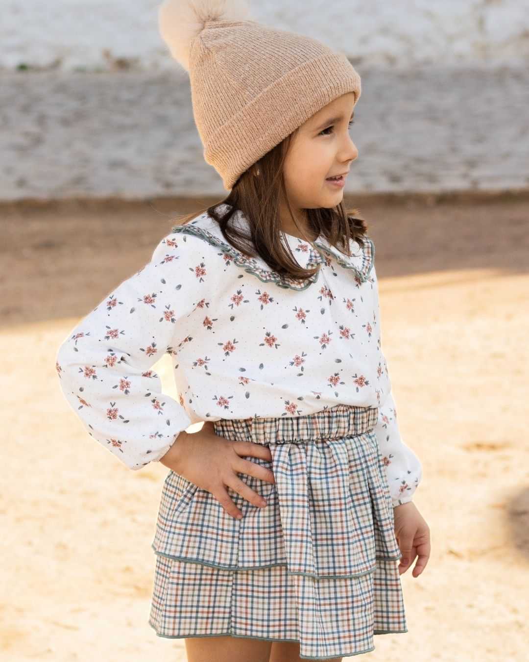 Conjunto Niña Falda Chamsin 11215 - Calamaro