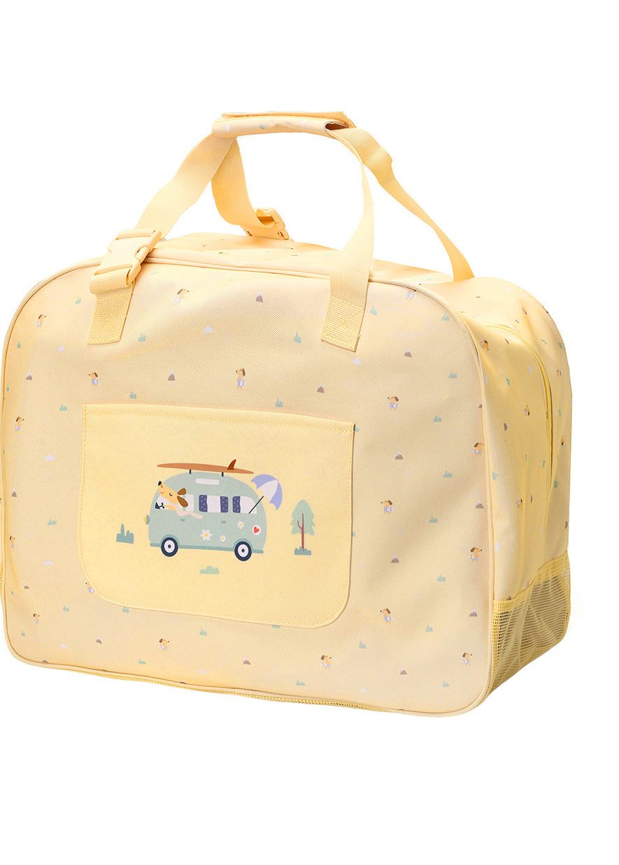 Bolso De Playa Con Rejilla Surf Van - Tutete