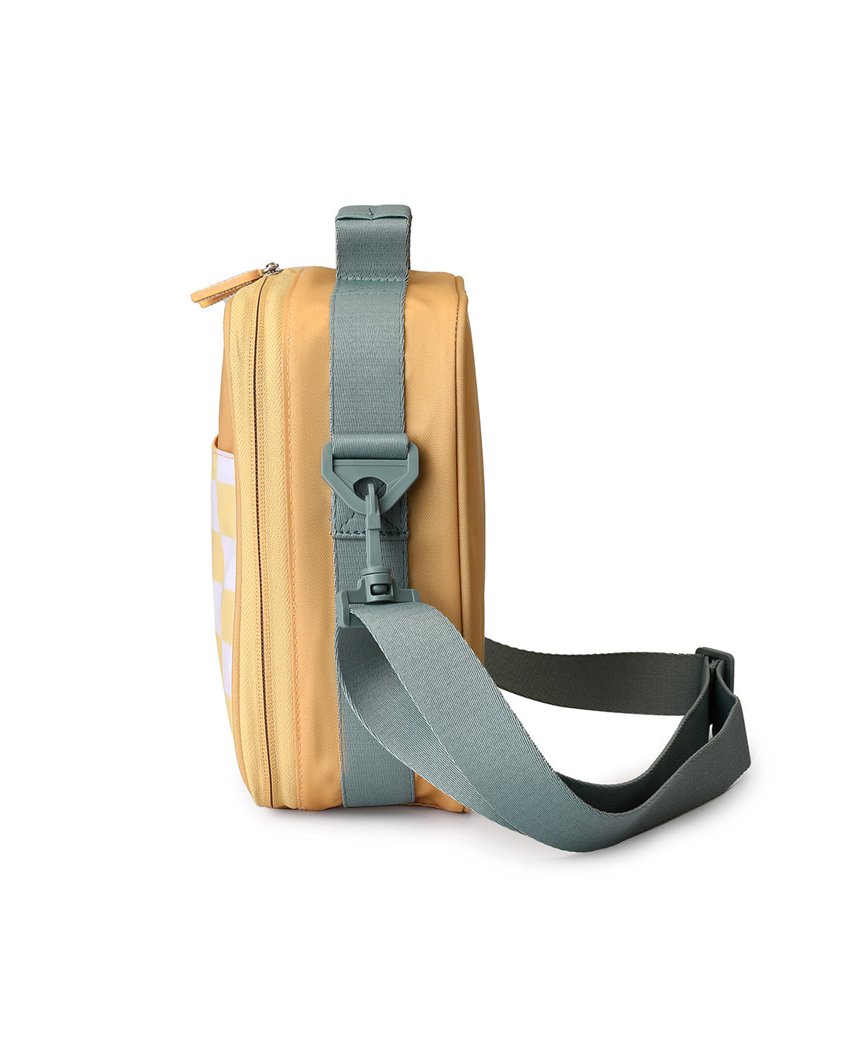 Nevera Rígida Stripes Yellow Chess - Tutete