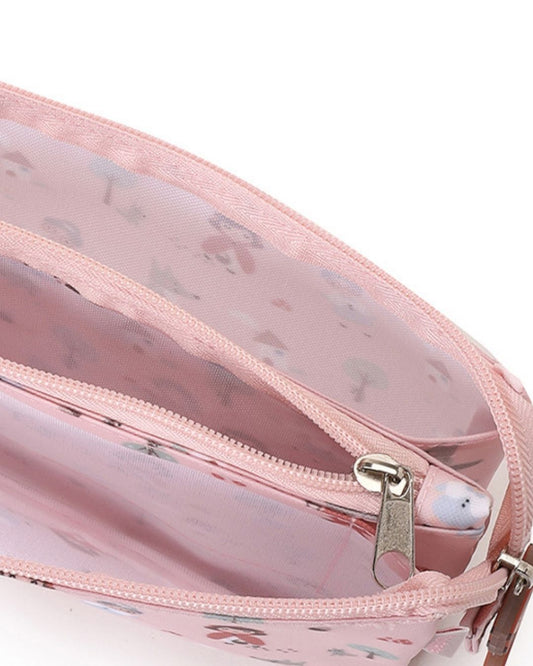 Estuche 3 Compartimentos Little Red ❤ Caperucita Roja - Tutete