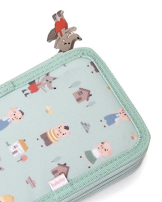 Estuche Plumier Doble The Three Little Pigs 🐷 Los tres Cerditos - Tutete