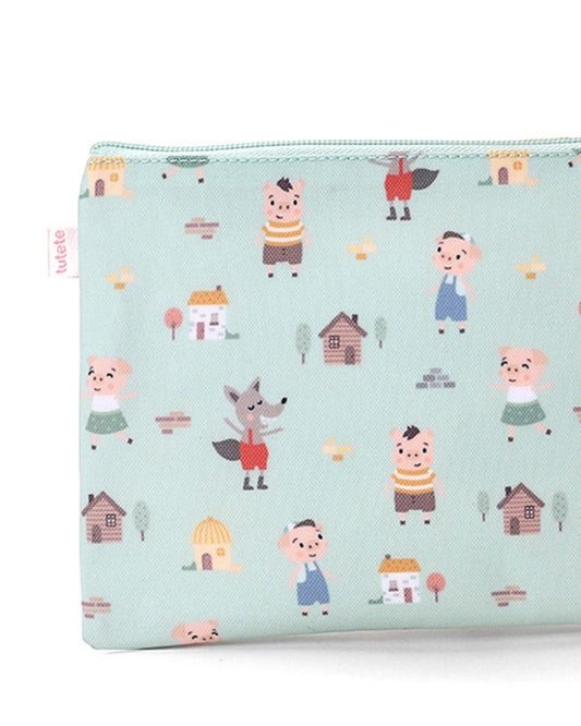 Funda Para Bocadillo The Three Little Pigs 🐷 Los tres Cerditos - Tutete