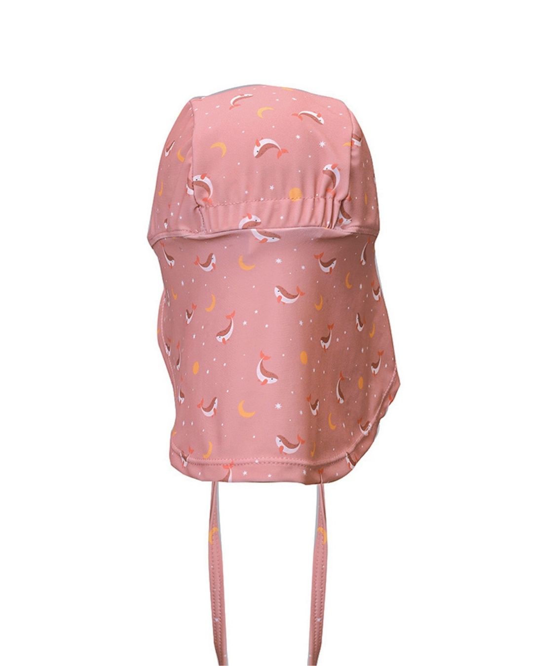 Gorro Bebé Solar WHALE PINK - Tutete