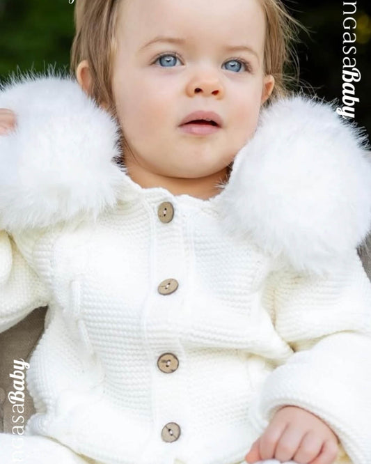 Buzo Ochos Pelo Marfil - Pangasa Baby