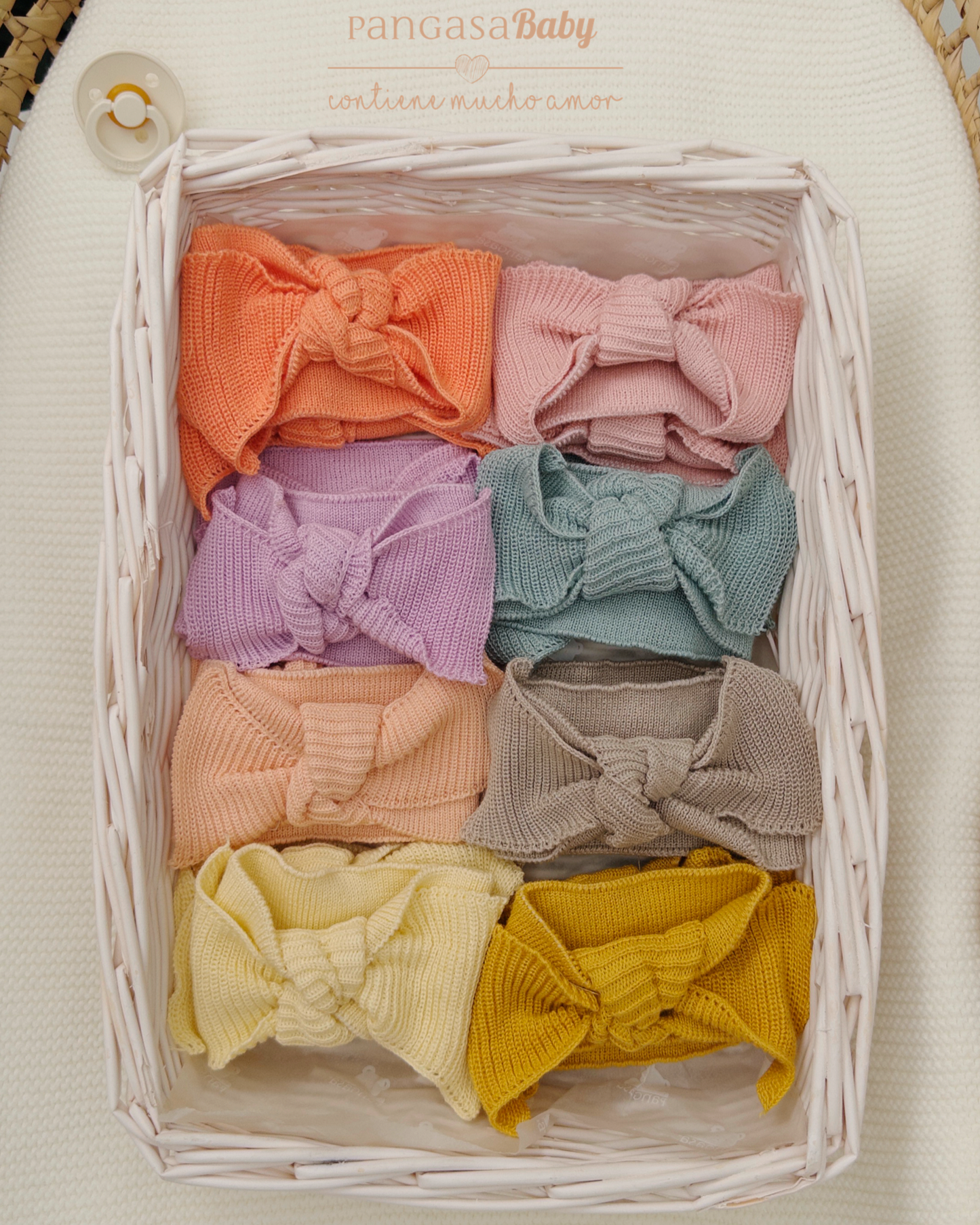 Diadema Elástica Camel - Pangasa Baby