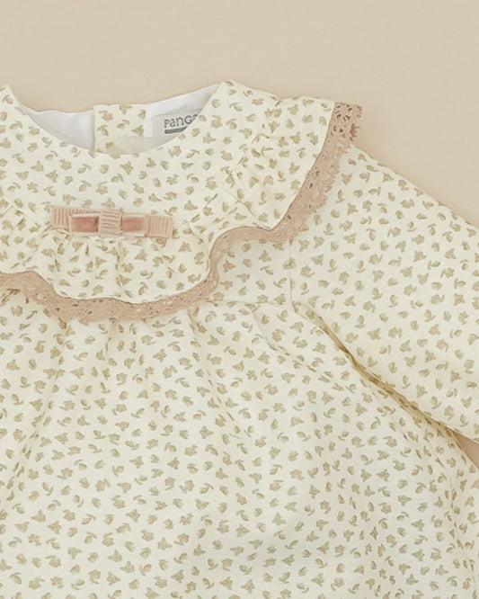 Jesusin Con Braguita Flor Verde Hoja 🍃 Baby Leaves - Pangasa Baby