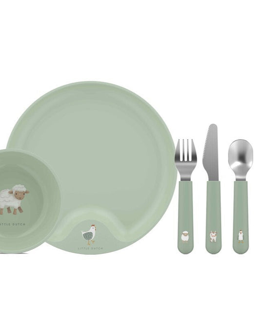 Vajilla 6 Piezas Pequeña Granja - Little Dutch