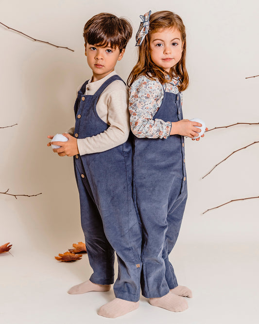 Comprar online Peto Niña con Blusa Niña Limán - Calamaro. Referencia: 17880