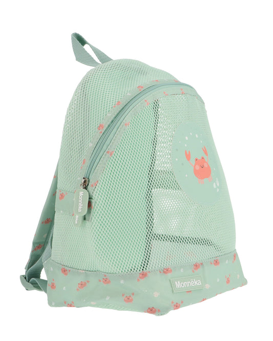 Mochila Infantil Antiarena Crab Sage - Tutete