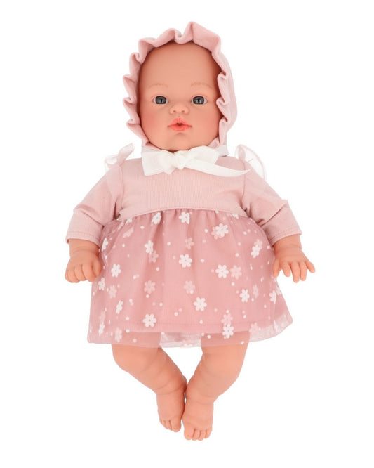 Muñeco Helena Vestido Rosa - Monnëka Tutete