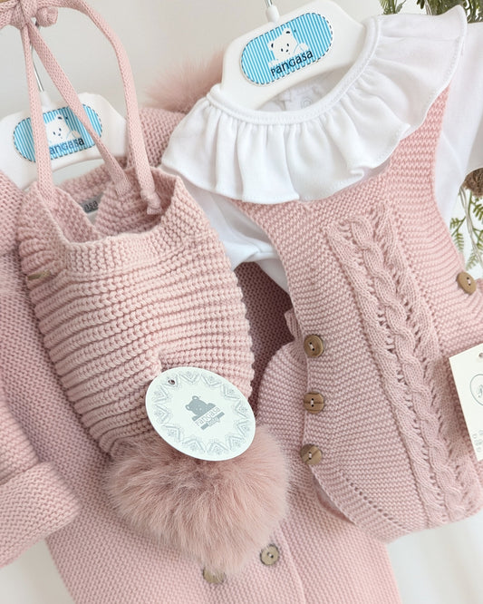 Peto Bebé Tachón Trenzas Dulce