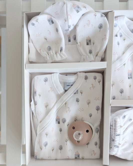 Pack Nacimiento Alerce Rosa Empolvado - Babidu