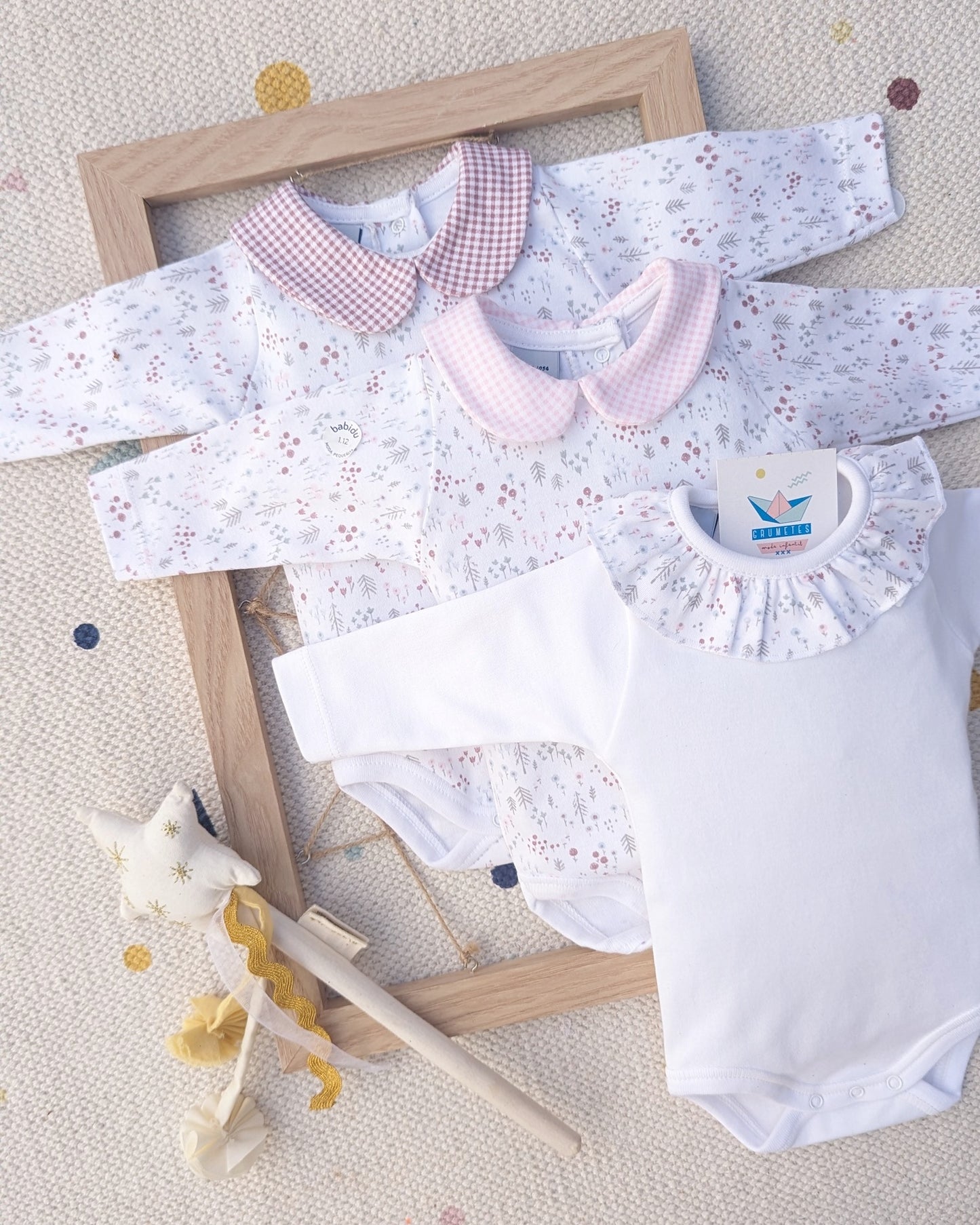 Body Cuello Bebé Cheer Rosa - Babidu