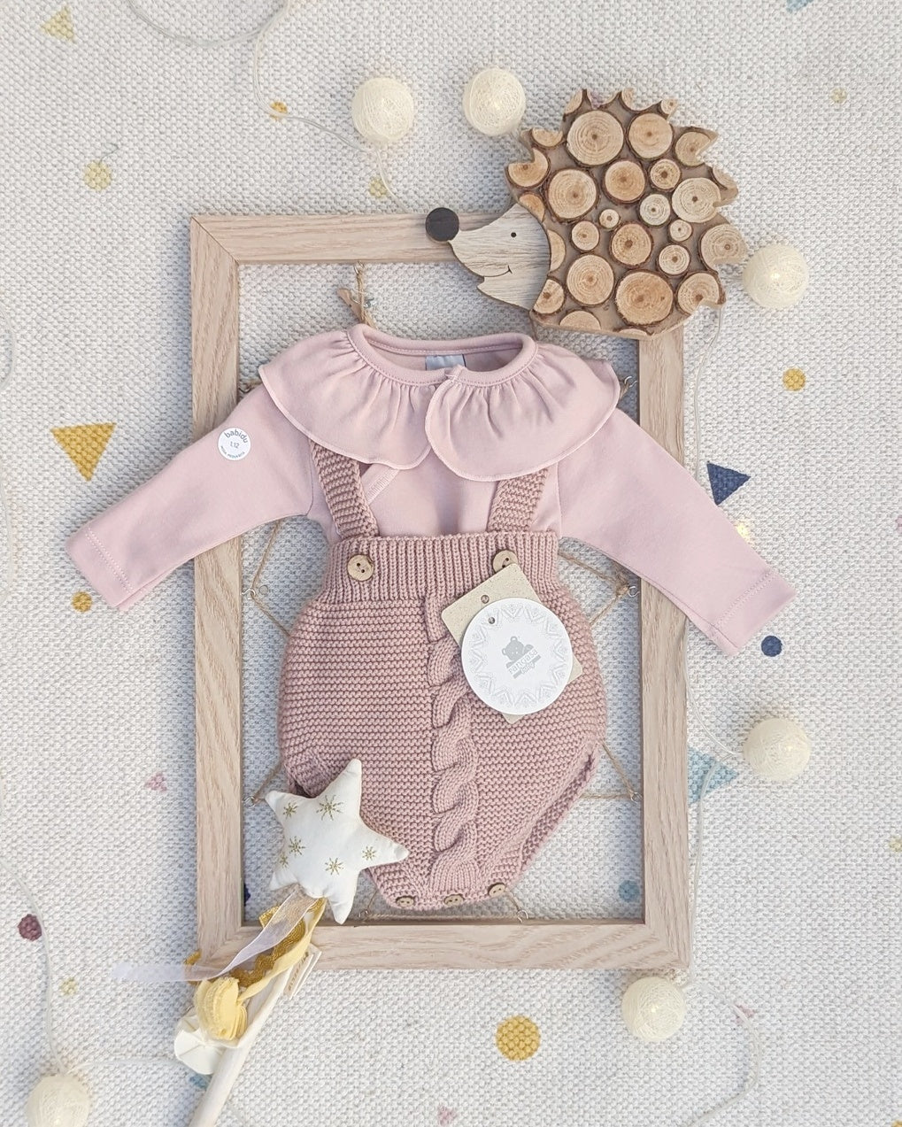 Body Cruzado Cuello Volante Maquillaje - Babidu