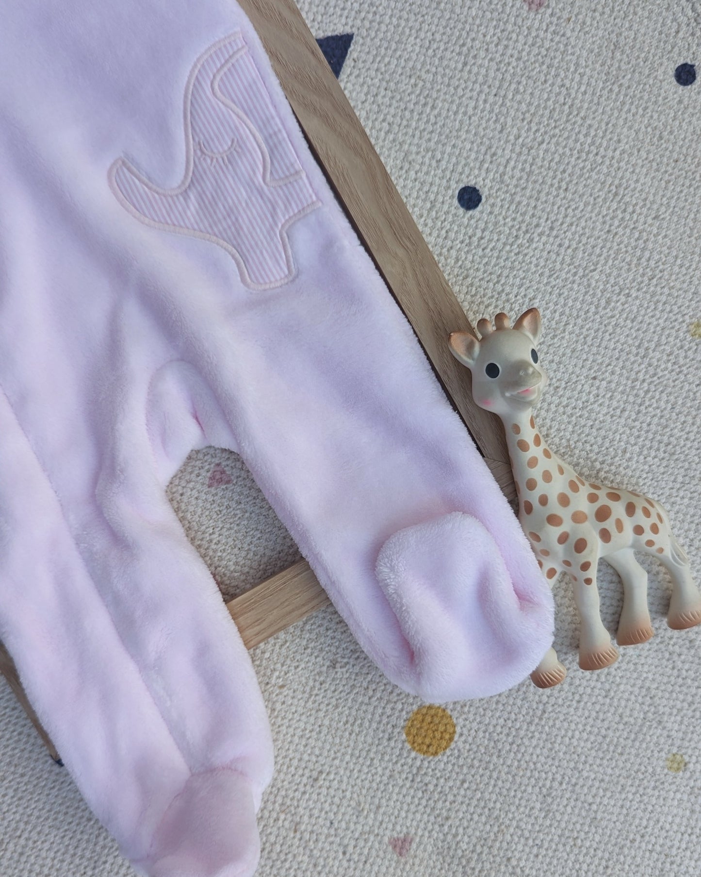 Pelele enterizo Elefante Rosa - Babidu