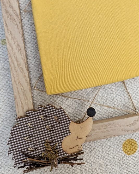 Camiseta semicisne pelito Amarillo