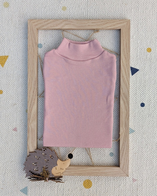 Camiseta semicisne pelito Rosa Maquillaje