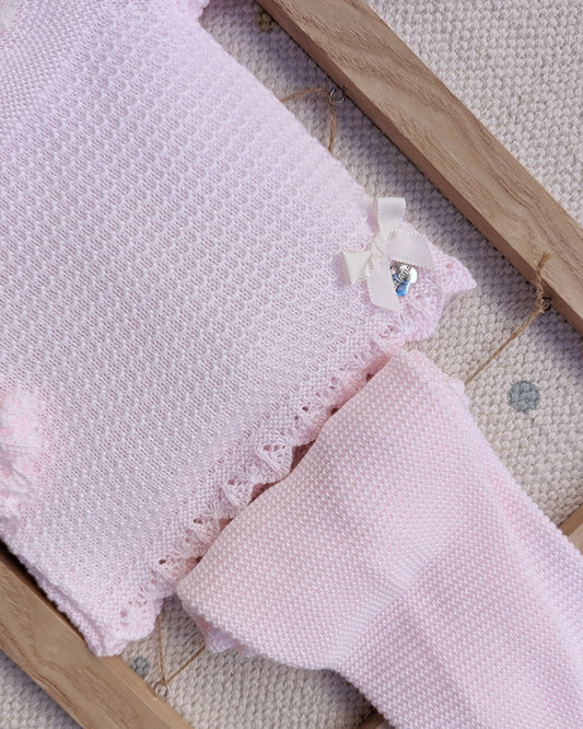 P.Puesta Rayado Cuello Rosa - Juliana