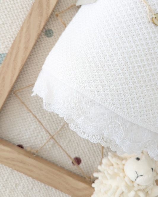 Chal Ceremonia Puntilla Blanco - Martín Aranda