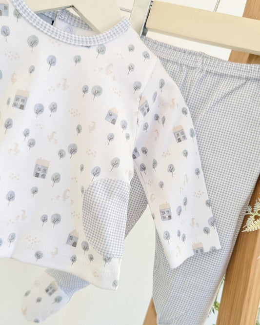 Conjunto Polaina Alerce Azul Bruma - Babidu