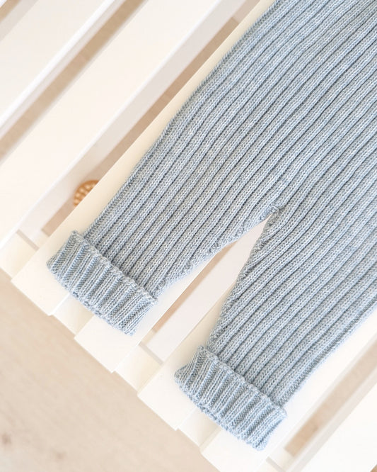 Leggins Punto Celeste Grisáceo - Martin Aranda