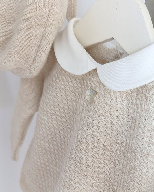 Conjunto Polaina Cuello Bebé Ciel Arena - Martin Aranda