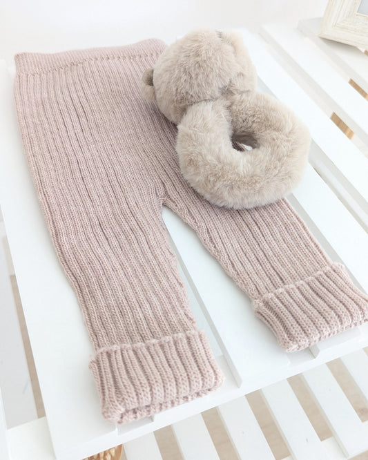 Leggins Punto Rosa Palo - Martin Aranda