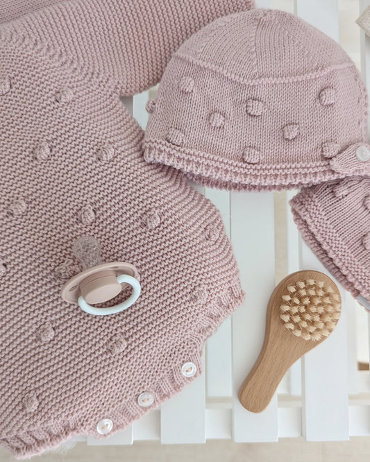 Capota Punto Rosa Empolvado Garbanzos - Micolino