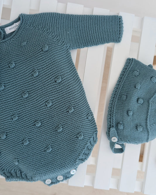 Capota Punto Verde Empolvado Garbanzos - Micolino