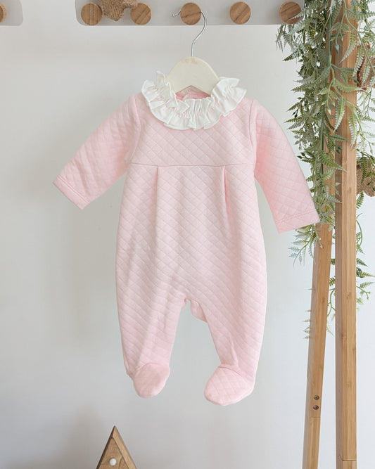 Pelele Largo Sil Rosa - Calamaro