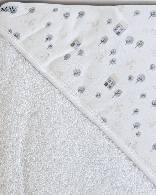 Capa Baño Alerce Azul Bruma - Babidu