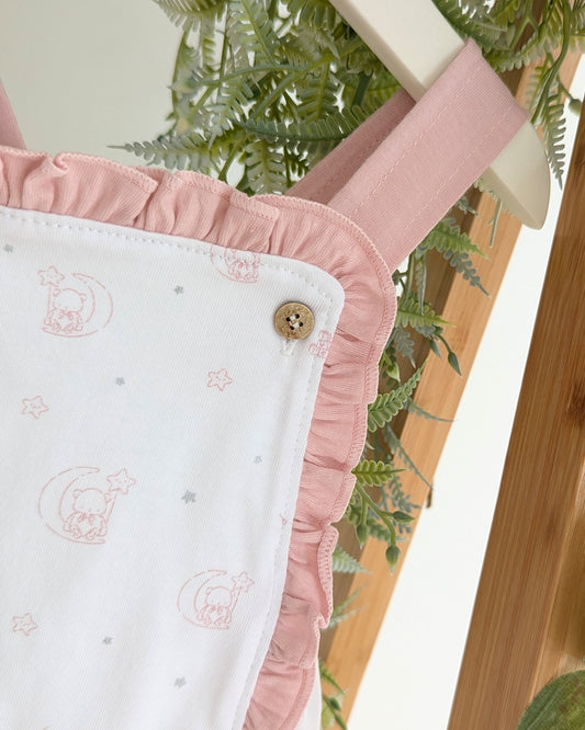 Pelele Tirantes Encanto Rosa - Babidu