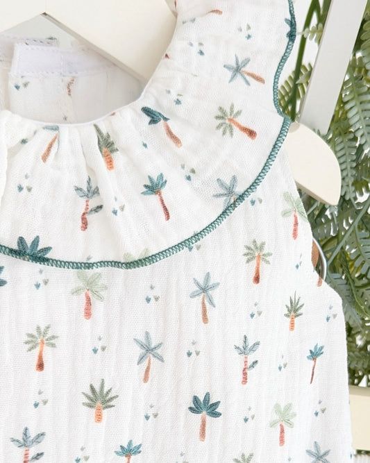 Jesusito Bebé Mistral con Palmeras Verde Hoja - Juliana