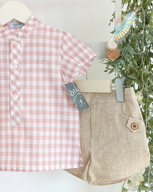 Conjunto Bebé Rosa Familia Castillo - Yoedu