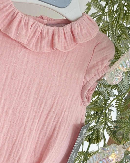 Body Bambula Rosa Empolvado - Yoedu