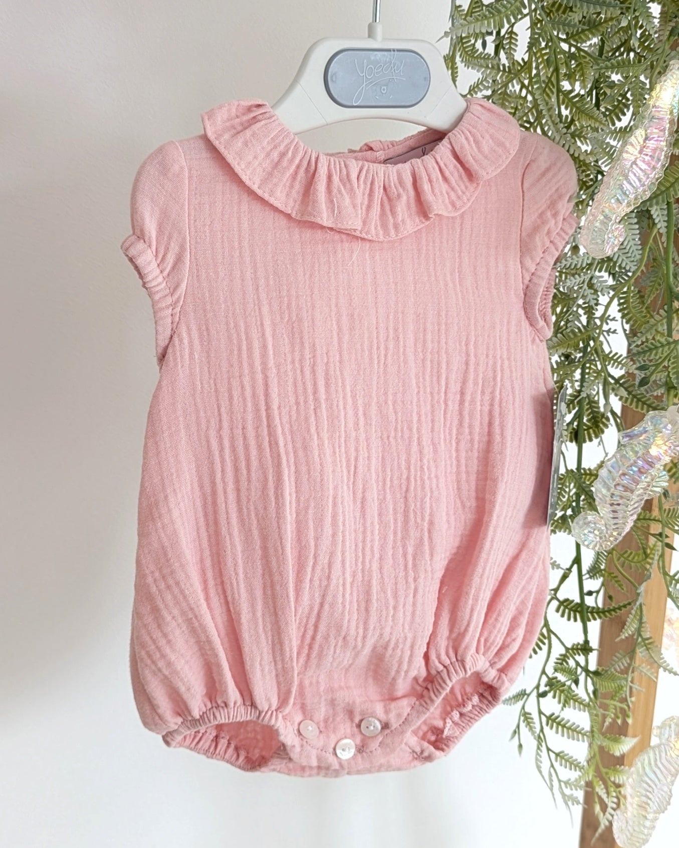 Body Bambula Rosa Empolvado - Yoedu