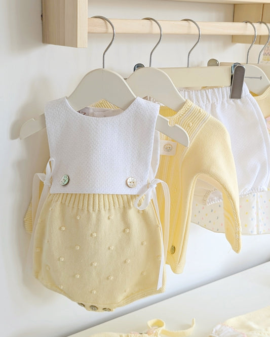 Ranita Punto Tela Vento Amarillo - Paz Rodriguez