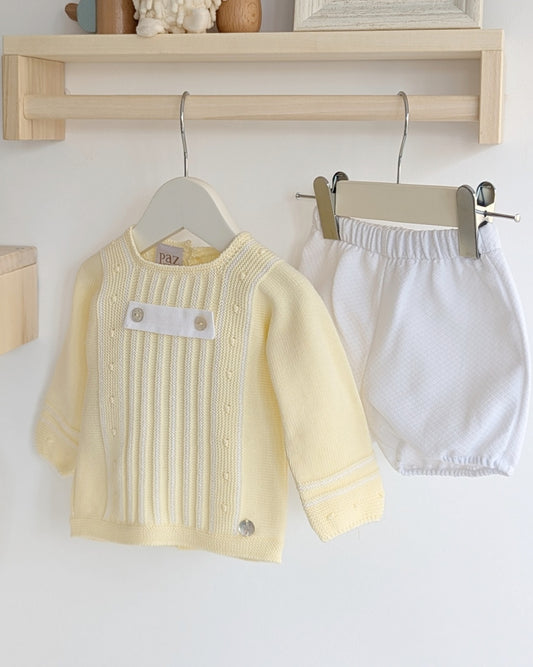 Conjunto Jersey y Pantalon Corto Bico - Paz Rodriguez
