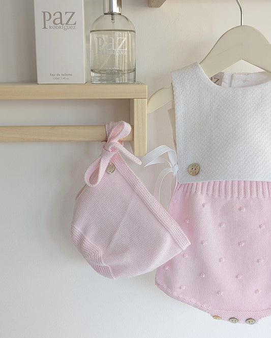 Capota Punto Basica Esencial Rosa Tiza - Paz Rodriguez