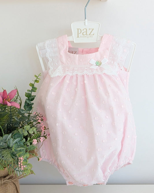 Pelele Plumeti Linda Rosa Tiza - Paz Rodriguez