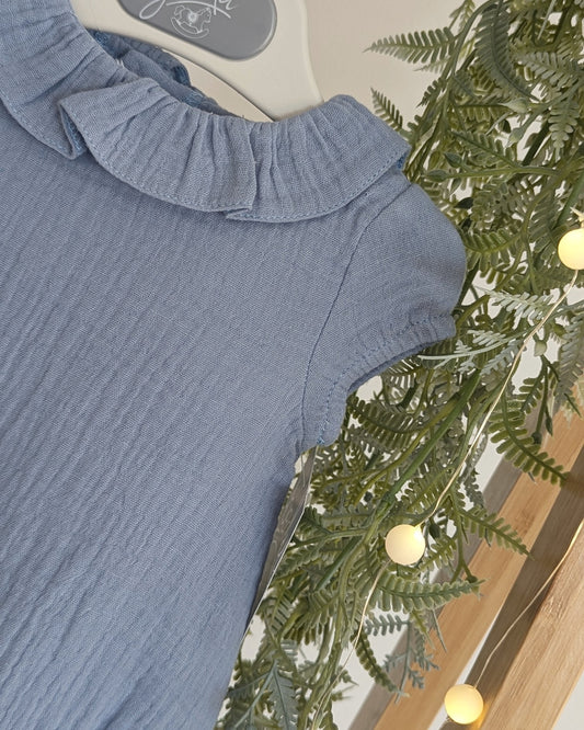 Body Bambula Celeste Empolvado - Yoedu