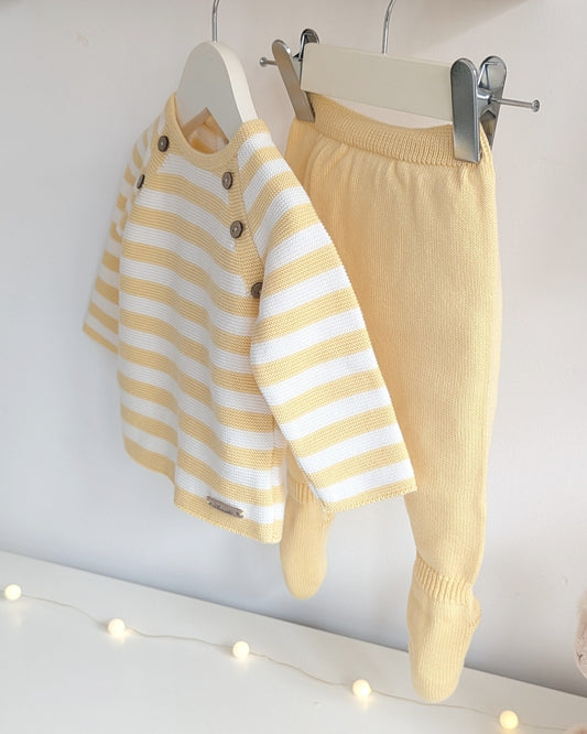 Conjunto Polaina Capri Amarillo - Martin Aranda