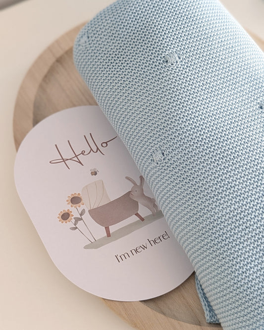 Mantita Bodoques Azul - Juliana