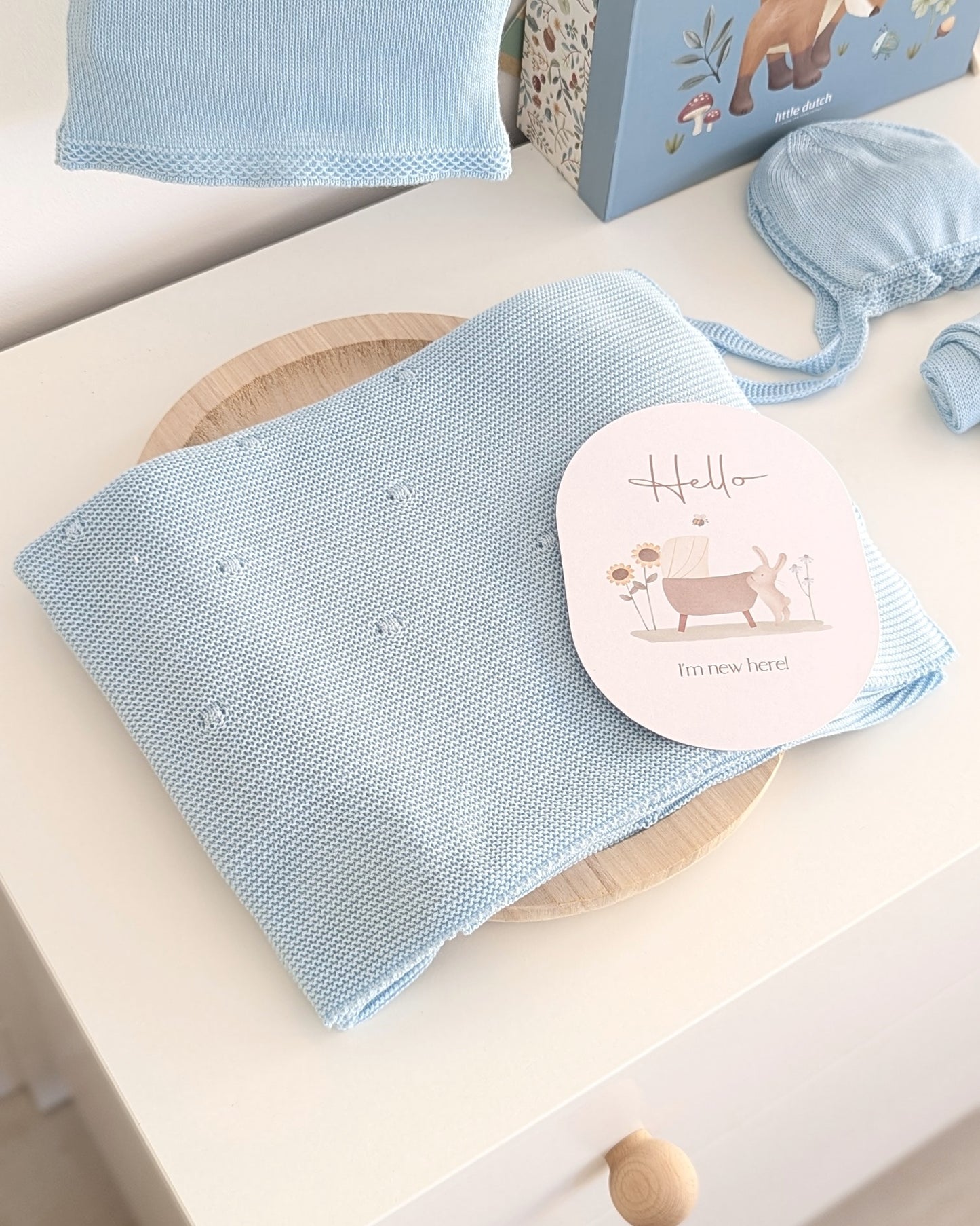 Mantita Bodoques Azul - Juliana