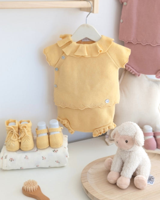 Conjunto Punto Arezzo Amarillo - Martin Aranda