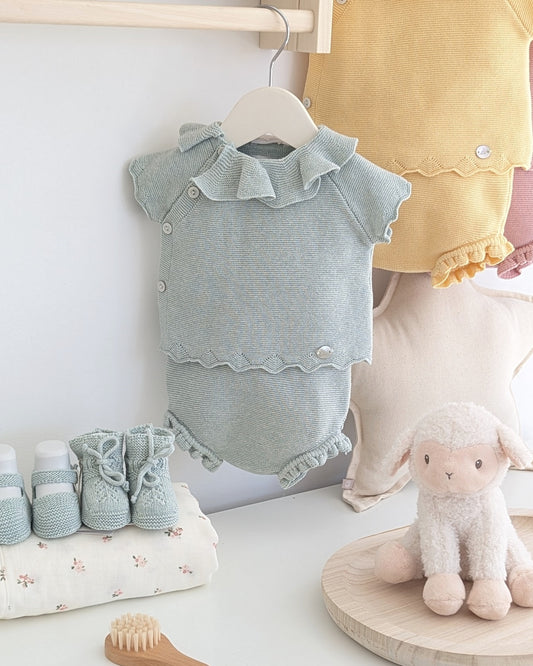 Conjunto Punto Arezzo Verde Salvia - Martin Aranda