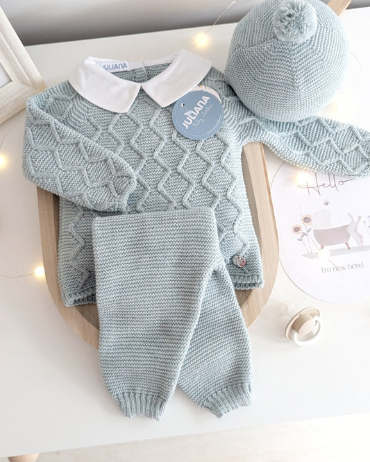 Conjunto Pantalon Aranes Verde Menta - Colección Esencia de Juliana