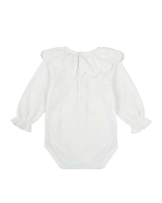 Pelele Bambula Manga Larga Blanco - Babidu
