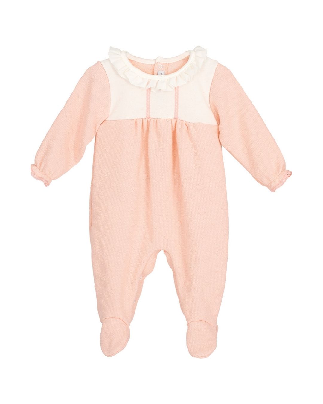 Pelele Bebe Recien Nacido Burán Melocotón - Calamaro